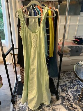 Anthropology Sleeveless Mint Green Dress